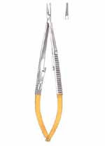 Finochietto Needle Holder - Tungsten Carbide, Angled Jaws