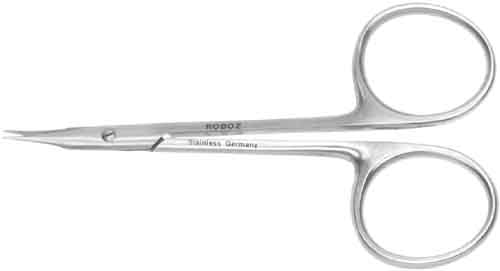 Extra Fine Micro Dissecting Scissors 3.5 Curved Sharp/Sharp 20mm