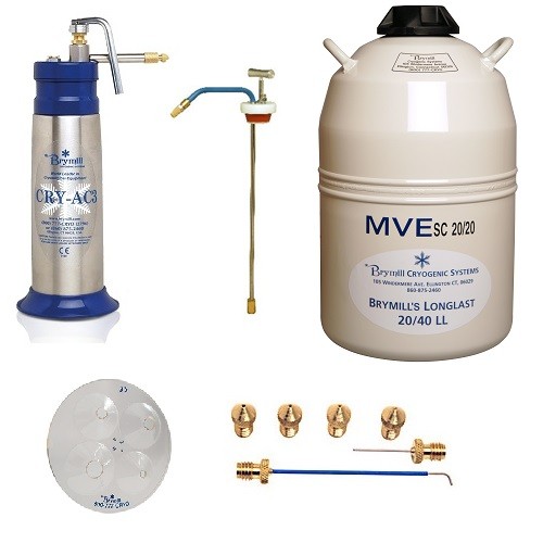 Brymill Cryosurgical Family Practice Cry-Ac-3 Sprayer Package BRY-1000